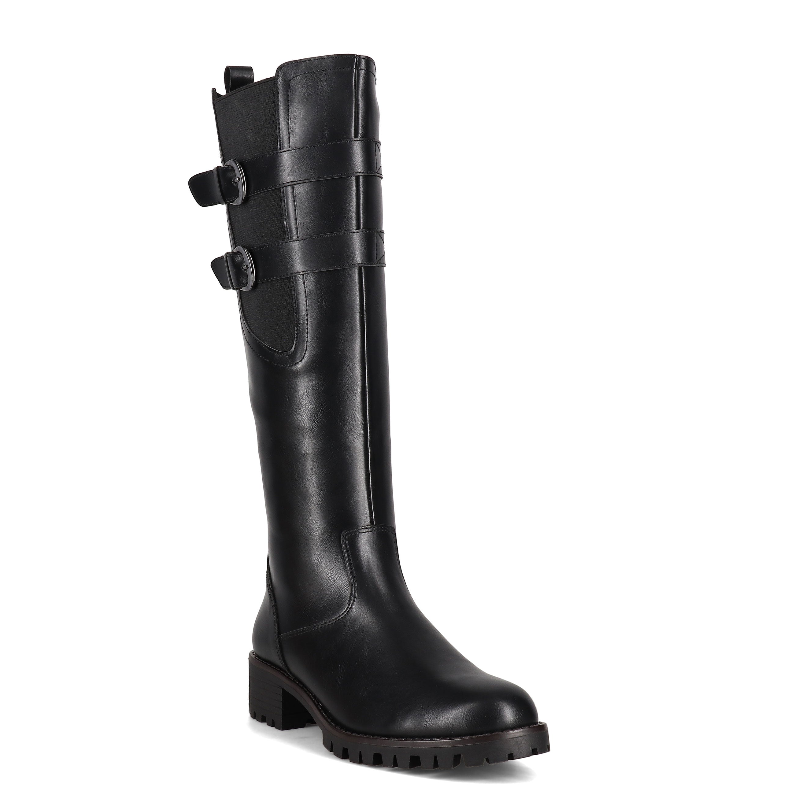 Ecco tall black on sale boots